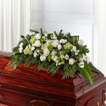 Hopeful Gesture Casket Spray – ANGELOS FLOWERS & GIFTS INC, Mississauga ON