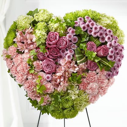 Heartwarming Standing Heart – ANGELOS FLOWERS & GIFTS INC, Mississauga ON