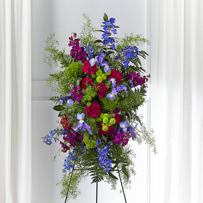 Heavenly Skies Standing Spray – ANGELOS FLOWERS & GIFTS INC, Mississauga ON