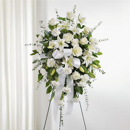 With Care Standing Spray – ANGELOS FLOWERS & GIFTS INC, Mississauga ON