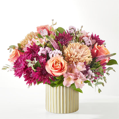Berry Cobbler Bouquet with Ivory Vase – ANGELOS FLOWERS & GIFTS INC, Mississauga ON