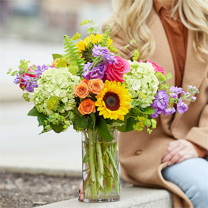 Vibrant Greetings Bouquet – ANGELOS FLOWERS & GIFTS INC, Mississauga ON
