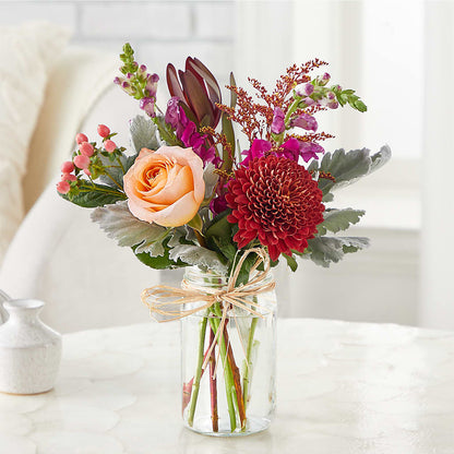 Moody Hues Bouquet – ANGELOS FLOWERS & GIFTS INC, Mississauga ON