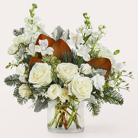 Fresh Snowfall Bouquet – ANGELOS FLOWERS & GIFTS INC, Mississauga ON