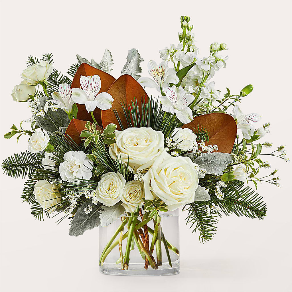 Fresh Snowfall Bouquet – ANGELOS FLOWERS & GIFTS INC, Mississauga ON