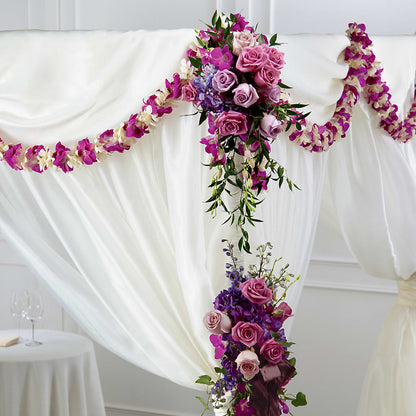 Color & Light Chuppah Decor – ANGELOS FLOWERS & GIFTS INC, Mississauga ON